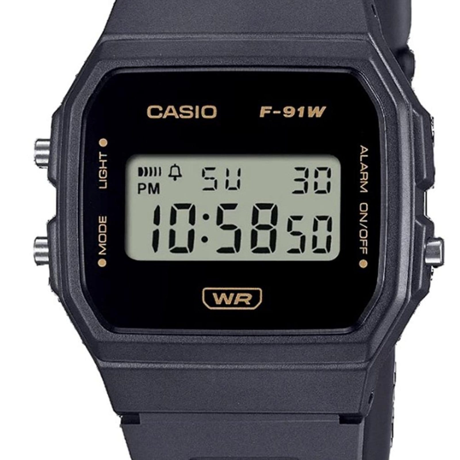 Vista 2 Relógio Casio Standard F-91WB-8ADF Casio azul marinho