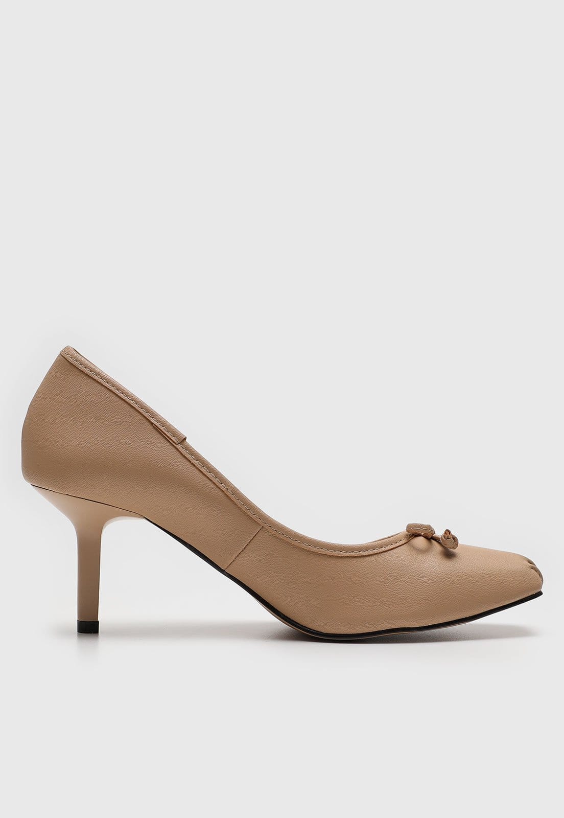 Vista 2 Scarpin Santa Lolla Laço Santa Lolla bege