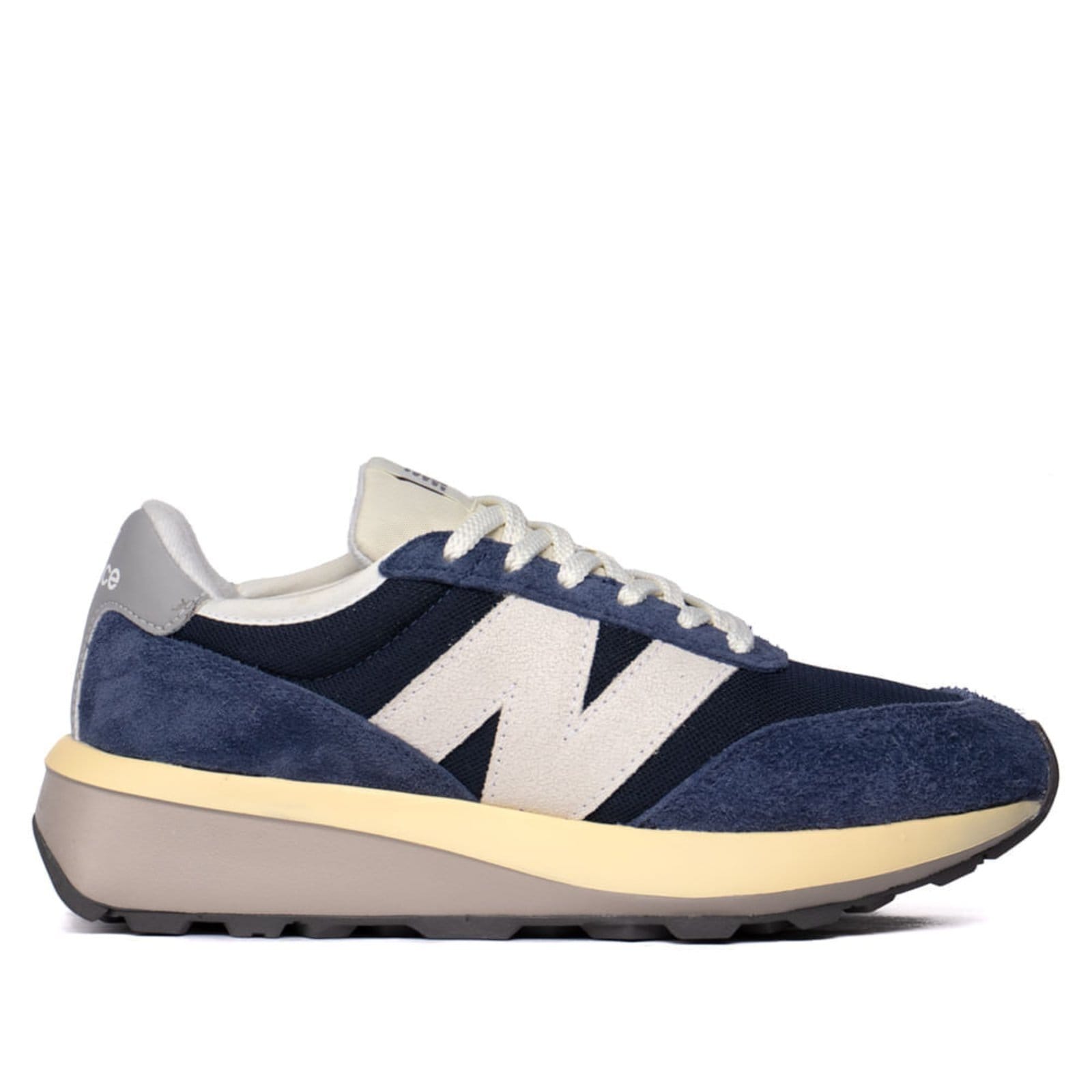 Tênis Masculino New Balance 370 Marinho/Off White