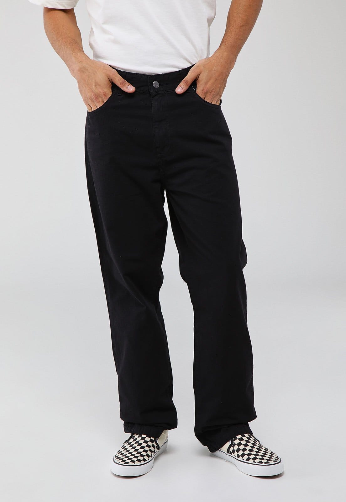 Calça Masculina Billabong 73 Black Twill Preta