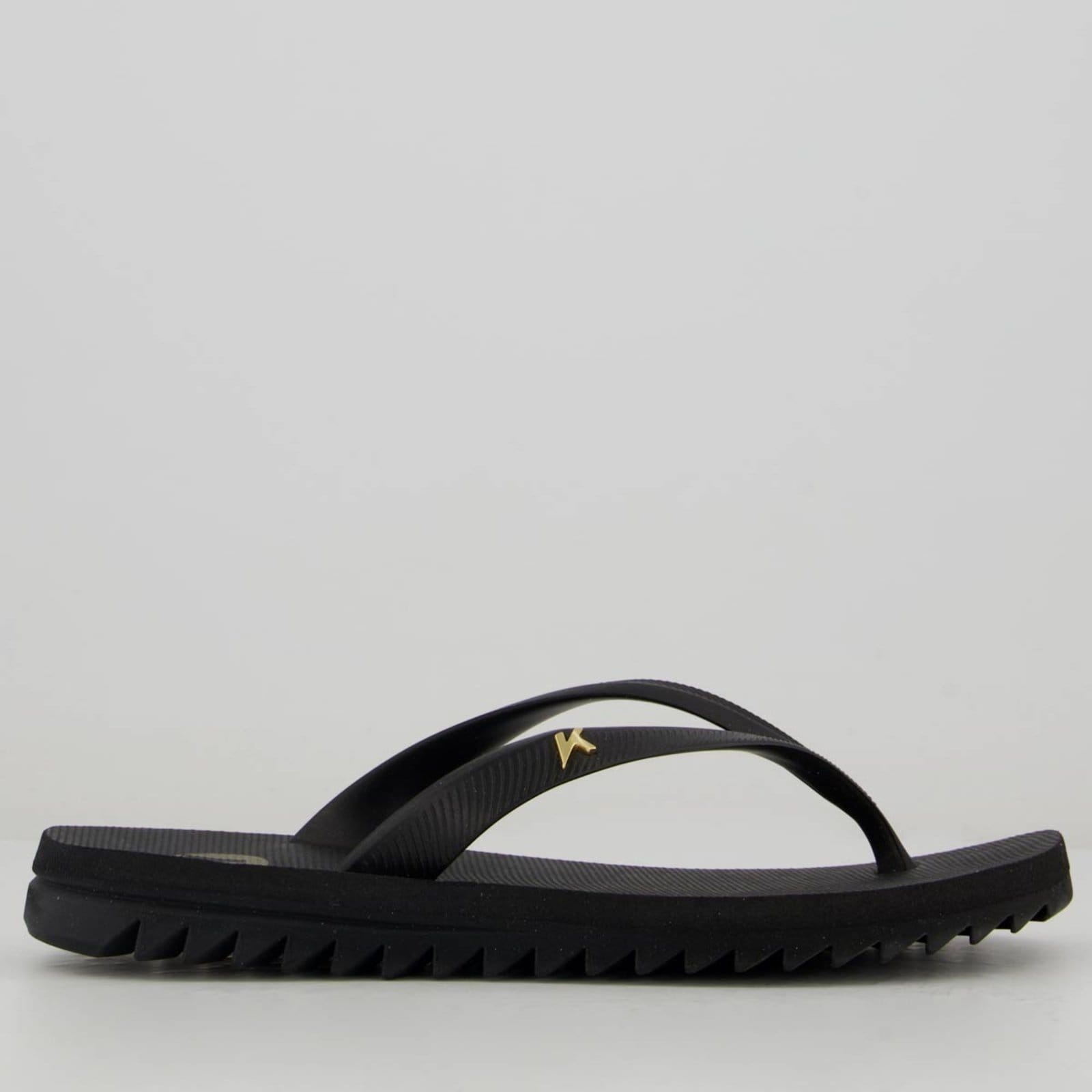 Vista 2 Chinelo Kenner Ibiza Pro Feminino All Black Kenner preto black
