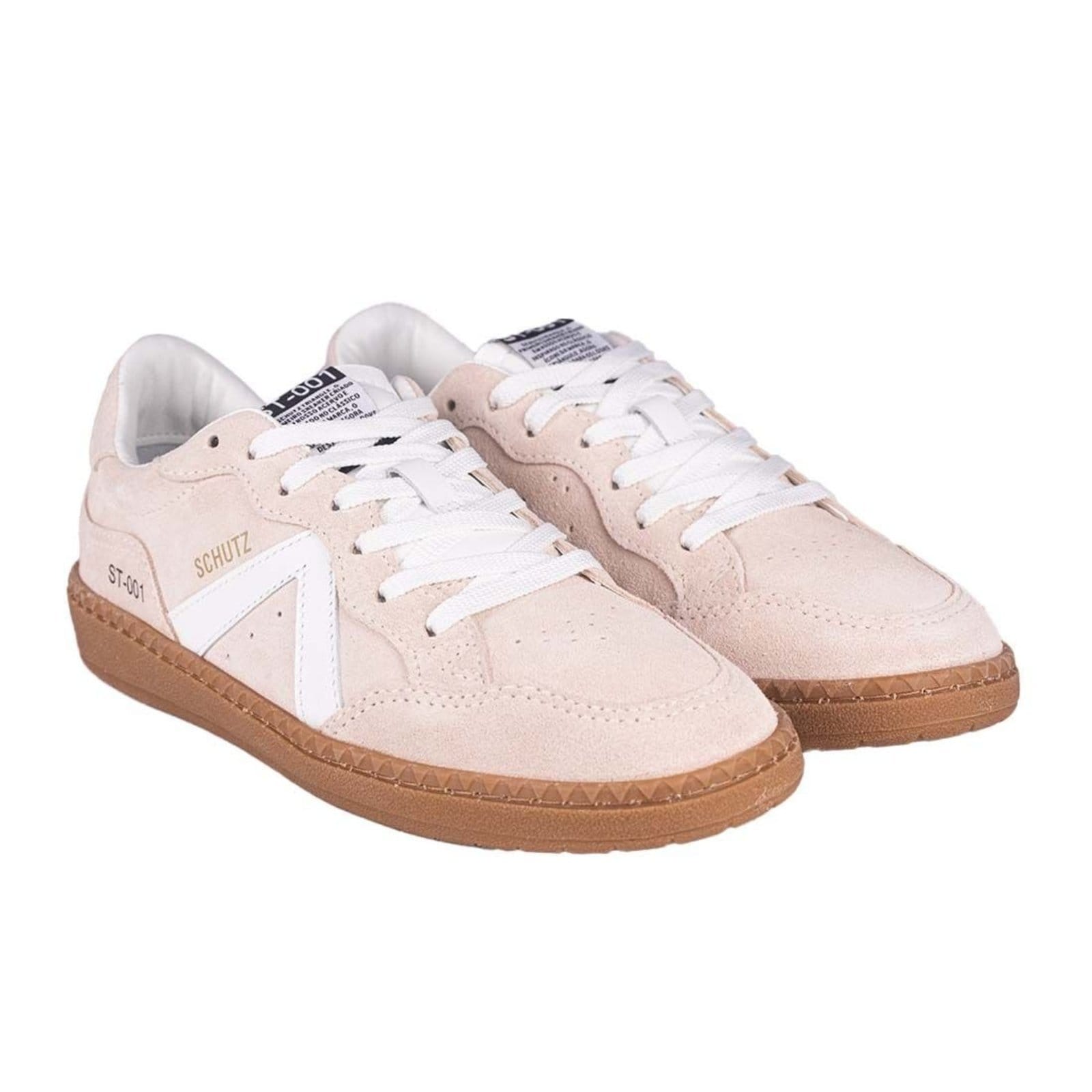Vista 2 Tênis Schutz ST 001 Brilho Schutz rosa