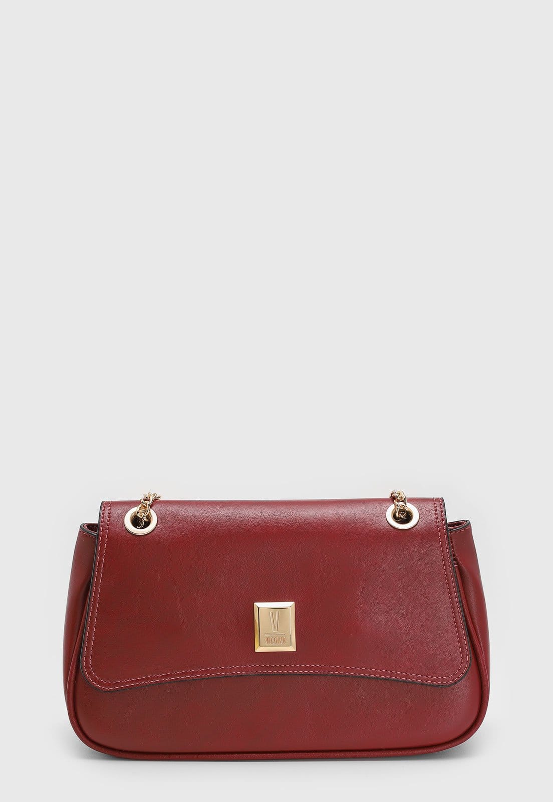 Bolsa Feminina Vizzano Média Alça Corrente Vermelha