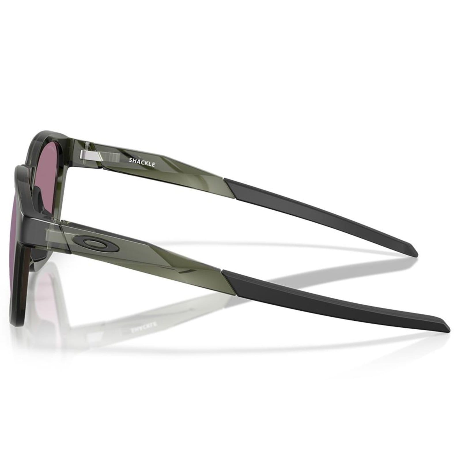 Vista 2 Óculos de Sol Oakley Shackle Olive Ink Prizm Jade Oakley verde olive