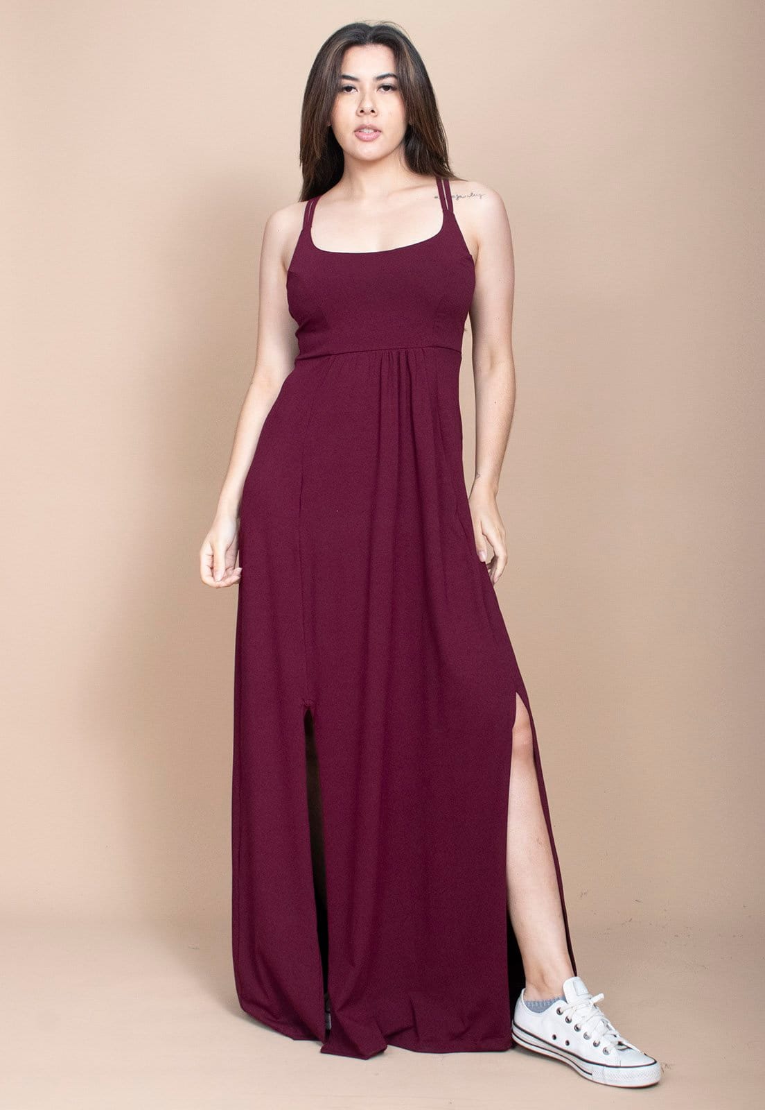 Vestido Cabanafree Longo Malha