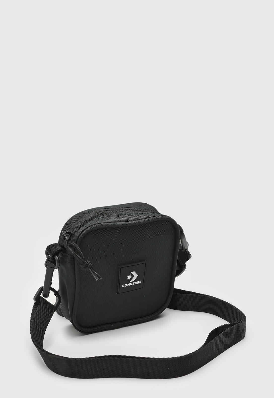 Vista 2 Bolsa Converse Logo Preta Converse preto