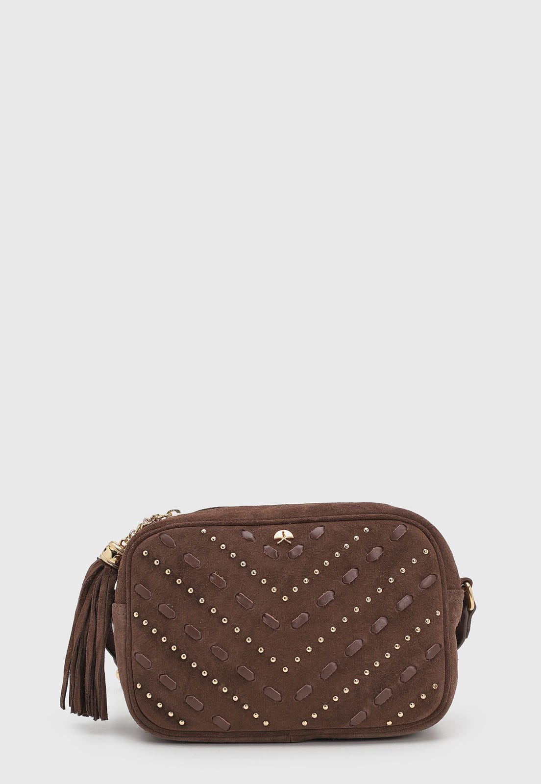 Bolsa Média Feminina Luiza Barcelos Tachas