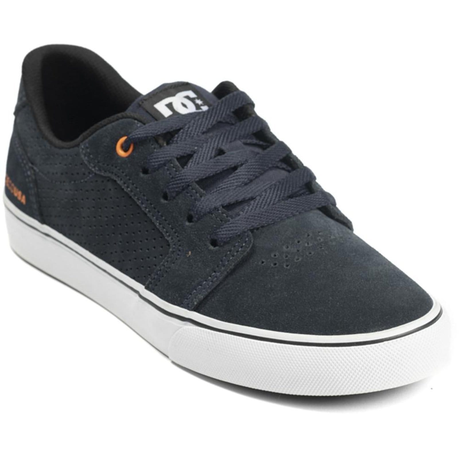 Tênis DC Shoes Anvil LA SE SM24 Masculina Navy/Orange/White