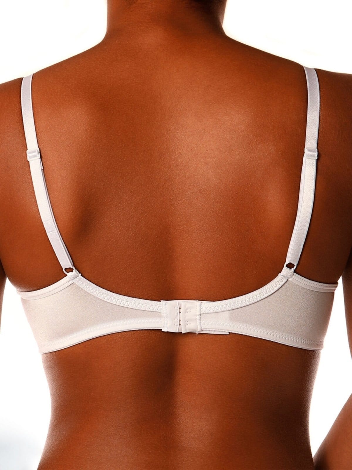 Vista 2 Sutiã com Aro e Bojo Nova Gemma Demillus 67249 Taça B Demillus branco