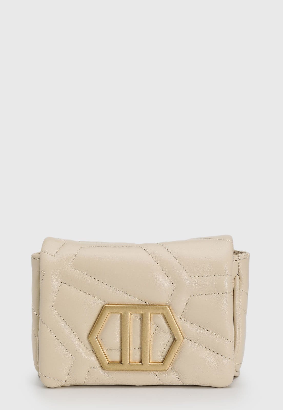 Bolsa Feminina Arezzo Pana Pequena Off-White