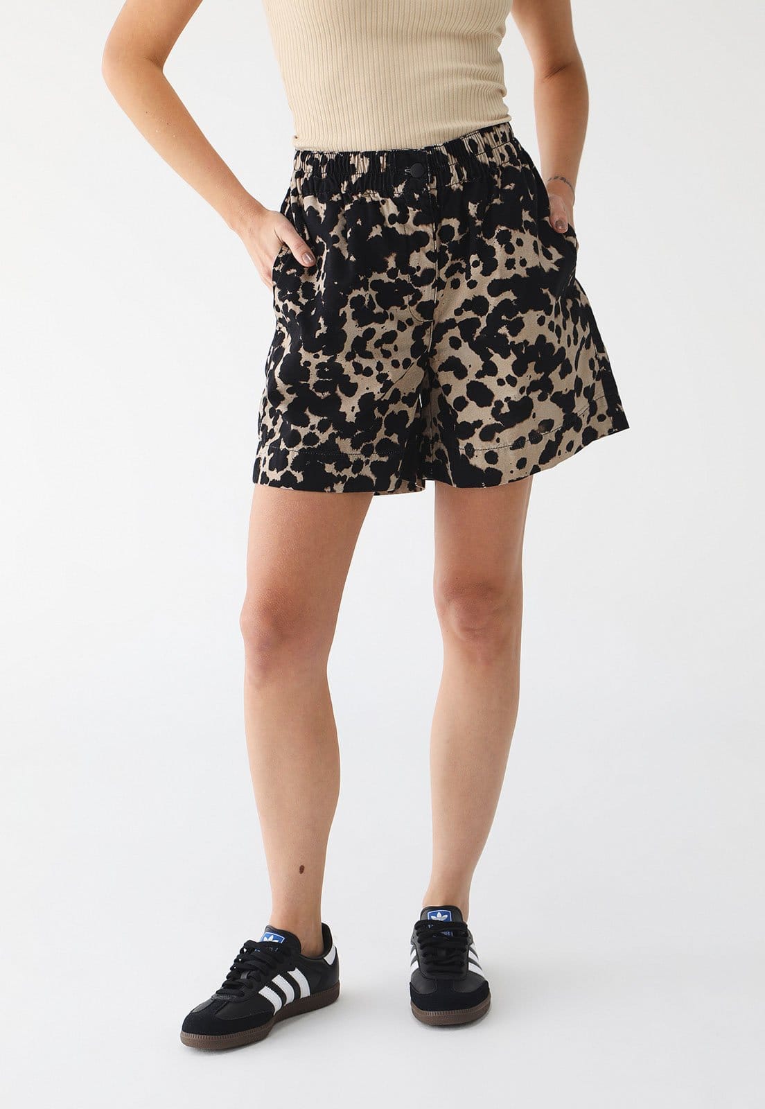 Short TOPSHOP Evasê Estampado