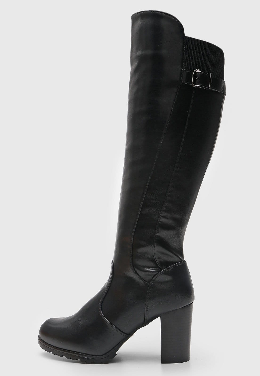 Bota Mooncity Fivela Preta