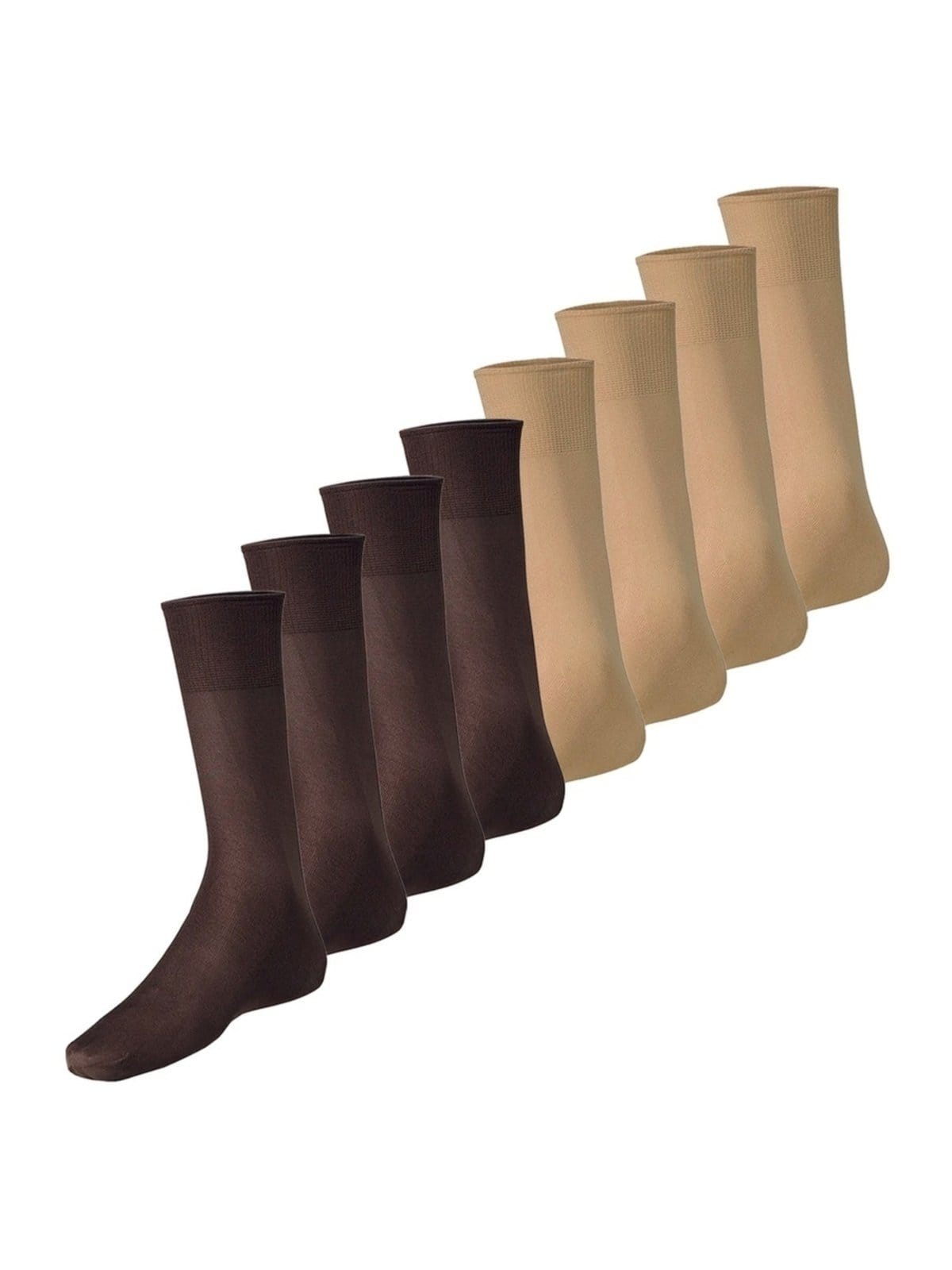 Kit com 8 Pares de Meias Social Meianyl