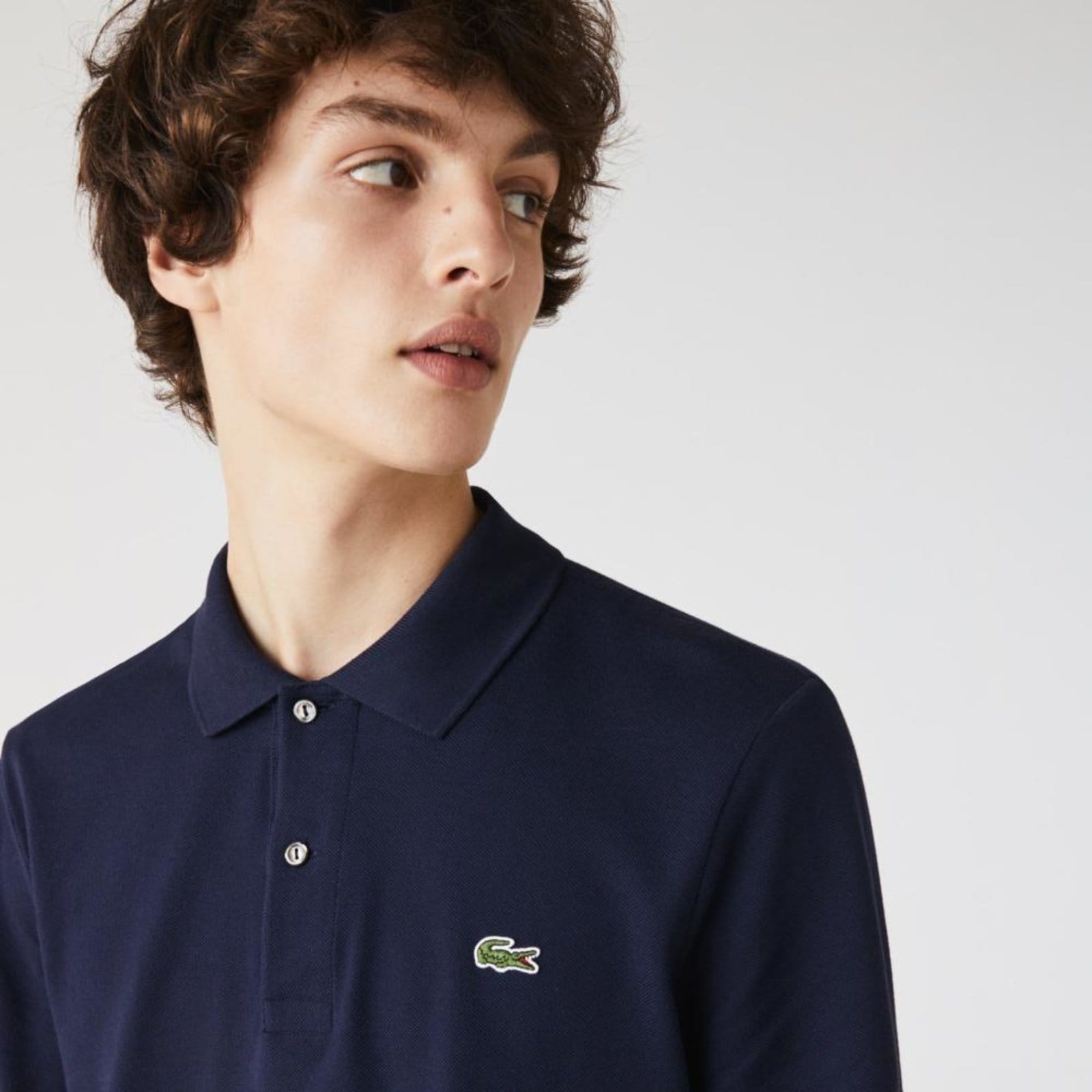 Polo Lacoste L.12.12 de mangas longas