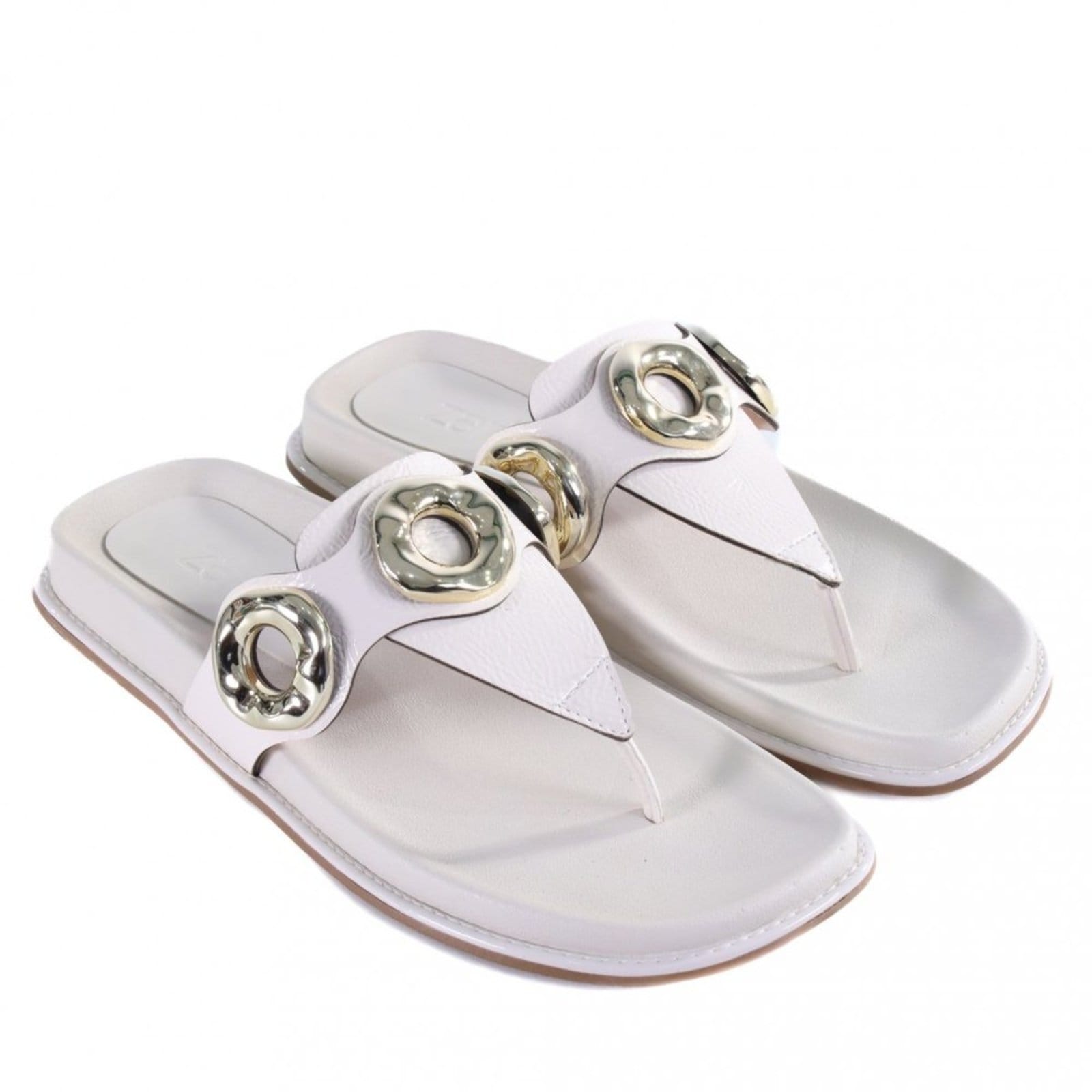 Vista 2 Papete Feminina Zariff 50471-90895 Zariff Off-white Zariff off-white white