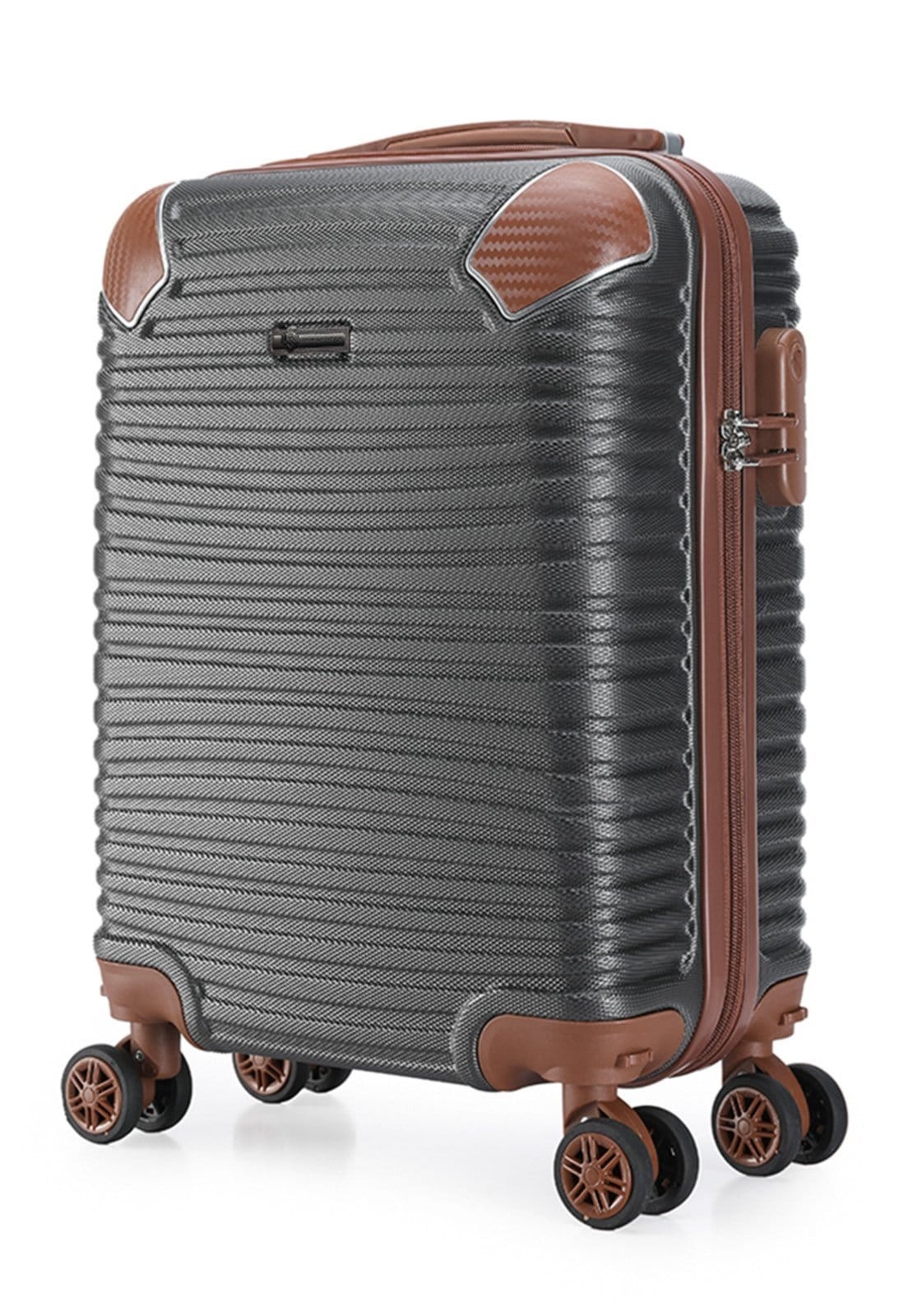 Mala Pequena De Mão Viagem Bordo 4 Rodas Swissport Reforçada Executiva