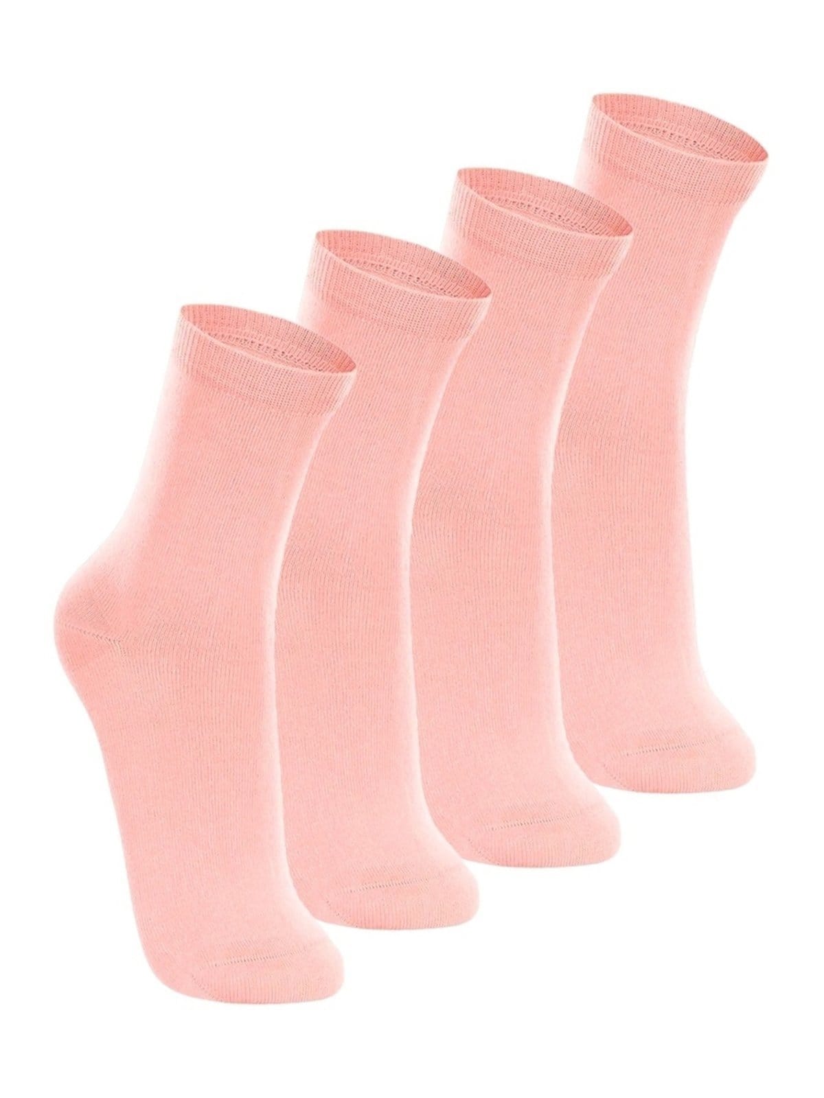 Vista principal Kit com 4 Pares de Meias Cano Longo Lupo Lupo rosa