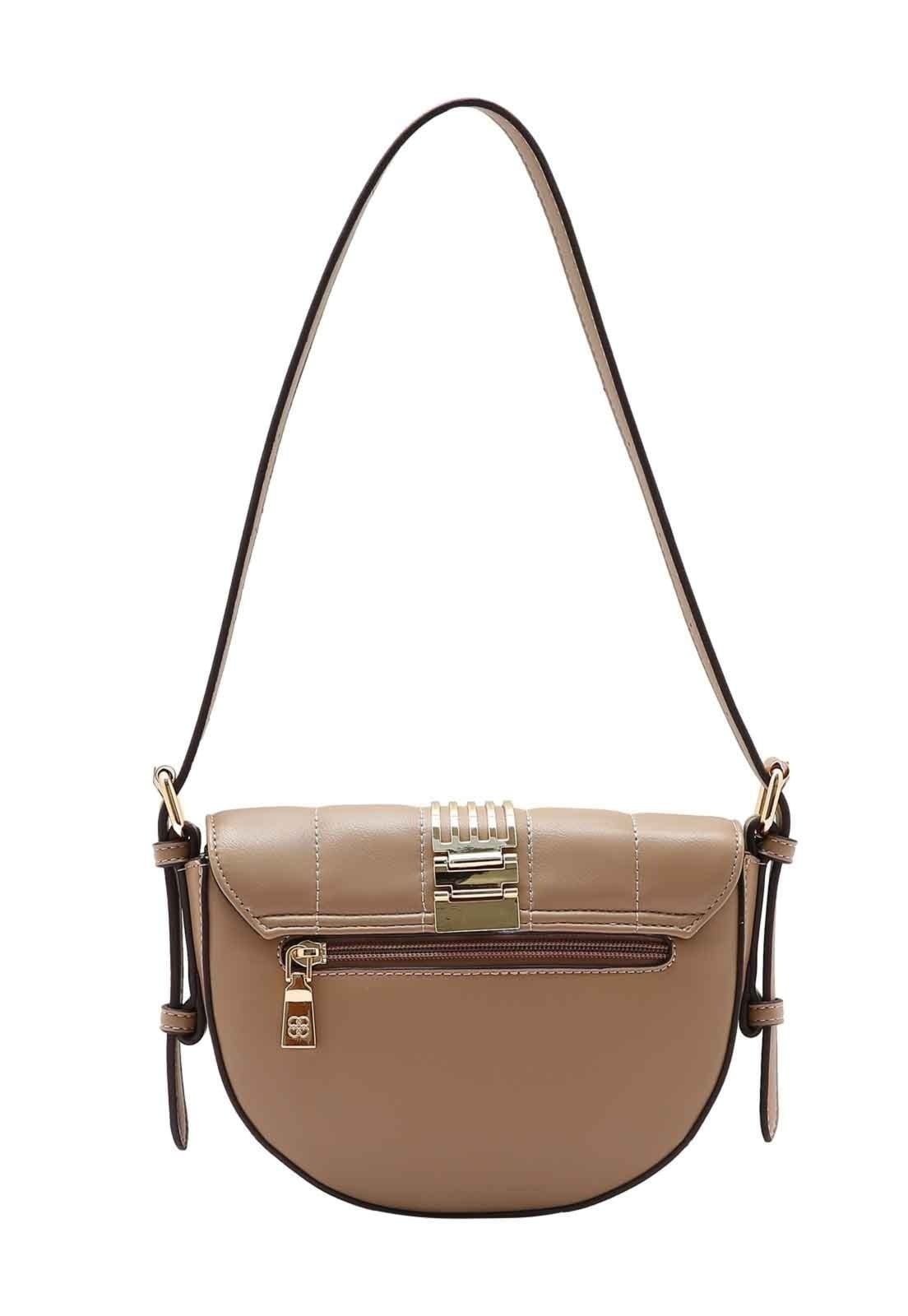 Vista 2 Bolsa Feminina Chenson Original Atemporal Ombro 3485070 Chenson bege