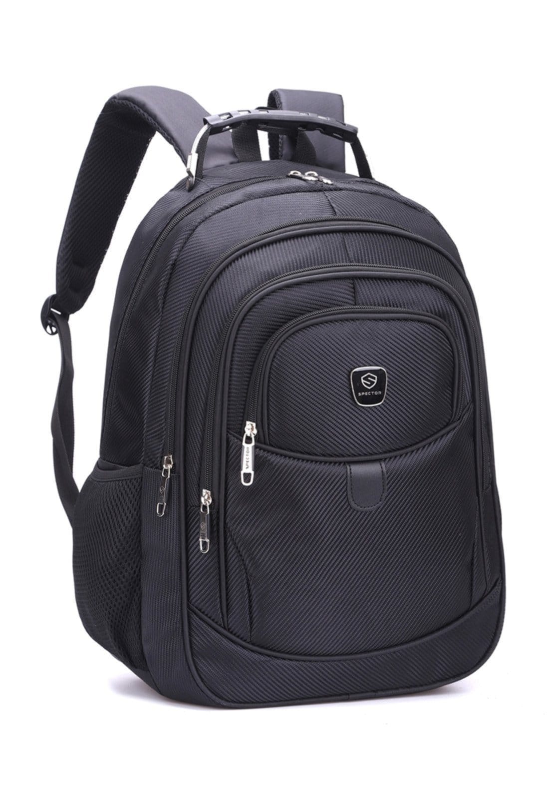 Vista 2 Infantil - Mochila Spector Executiva Notebook Trabalho Faculdade Resistente Spector preto