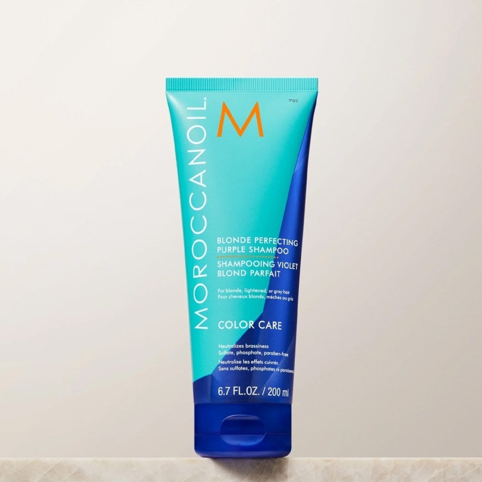 Vista 2 Moroccanoil Color Care Blonde Perfection Shampoo 200ml Moroccanoil purple