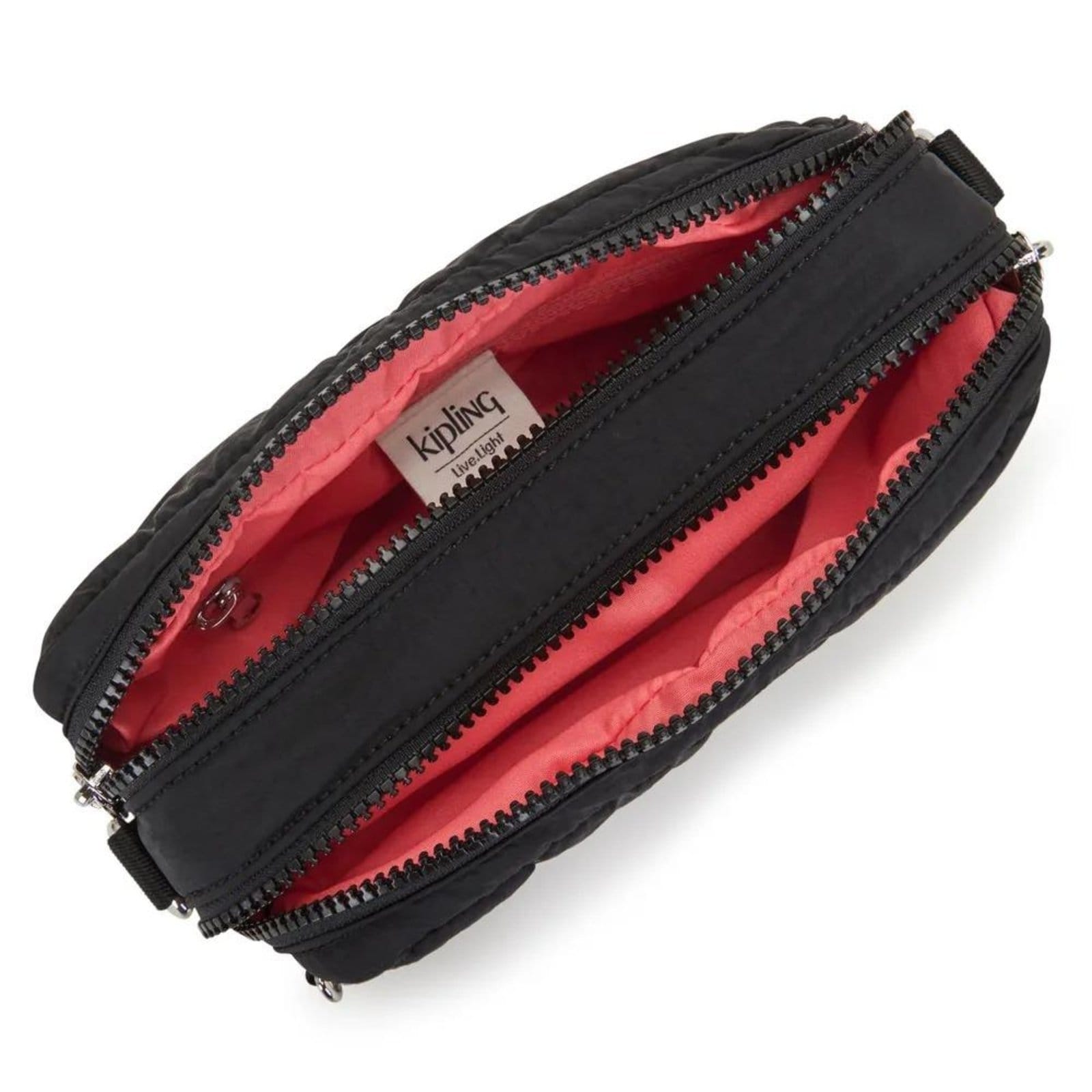 Vista 2 Bolsa Kipling Milda Cosmic Black Ql Kipling preto black