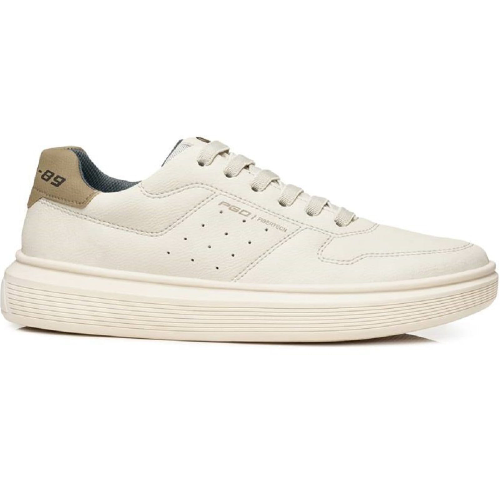 Sapatenis Pegada PGD 172108-04 Masculino - Off White