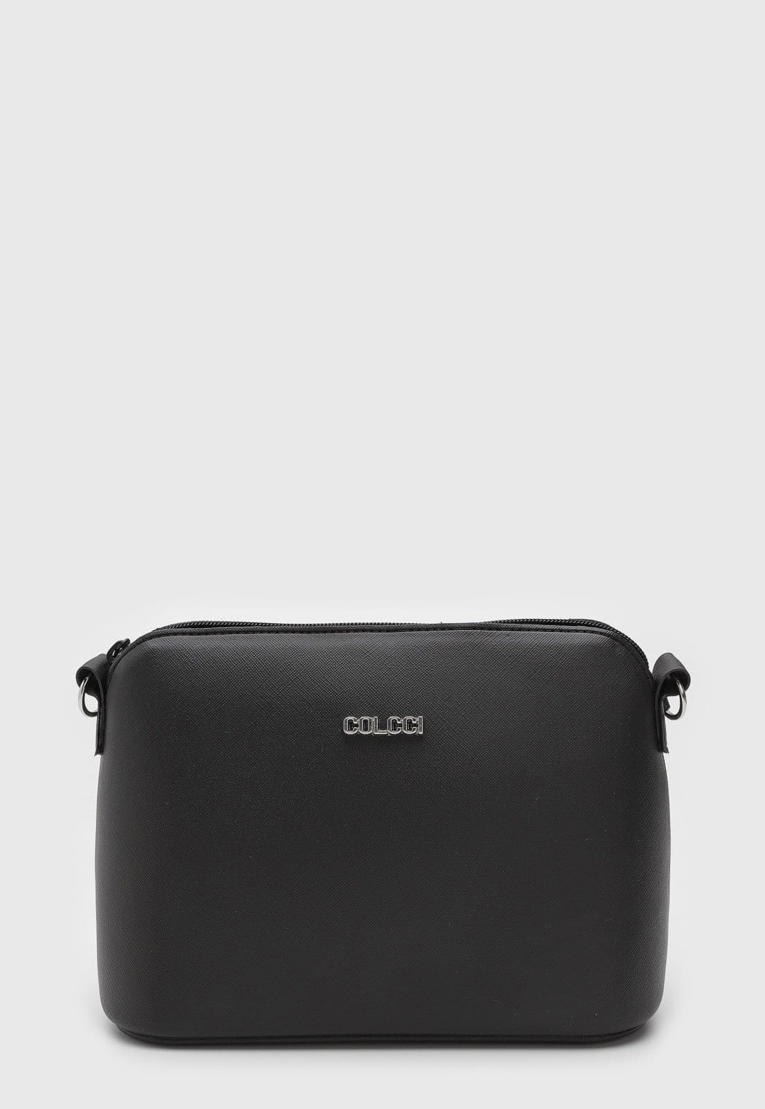 Vista 2 Bolsa Colcci Logo Preta Colcci preto