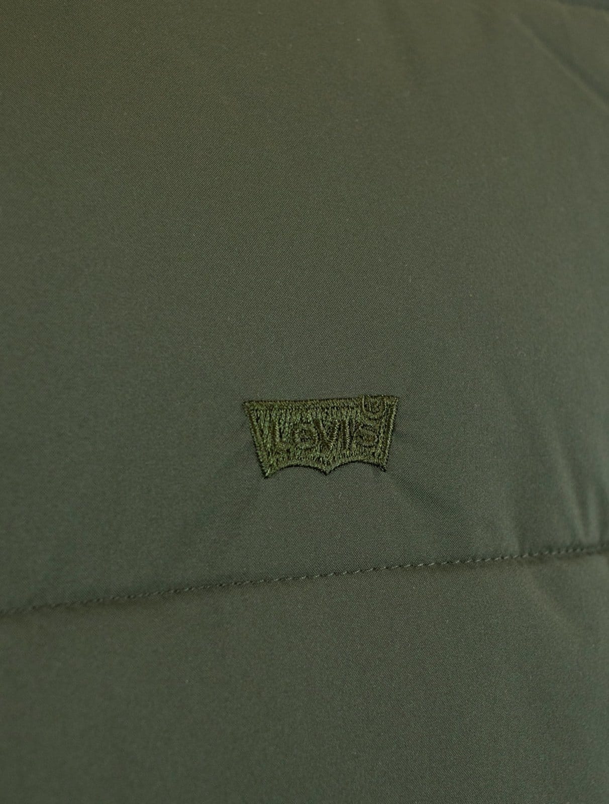 Vista 2 Jaqueta Levis Masculina Puffer Packable Quilted Escuro Levis verde