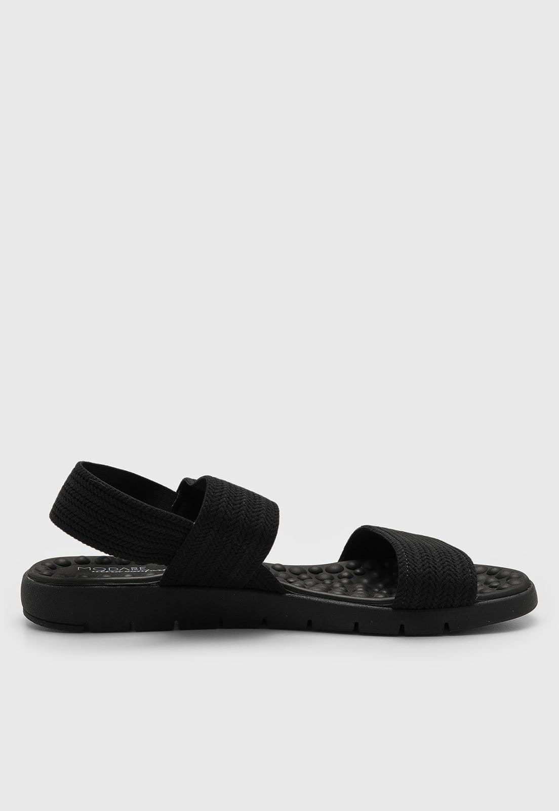 Vista 2 Rasteira Feminina Modare Tira Larga Preta MODARE preto