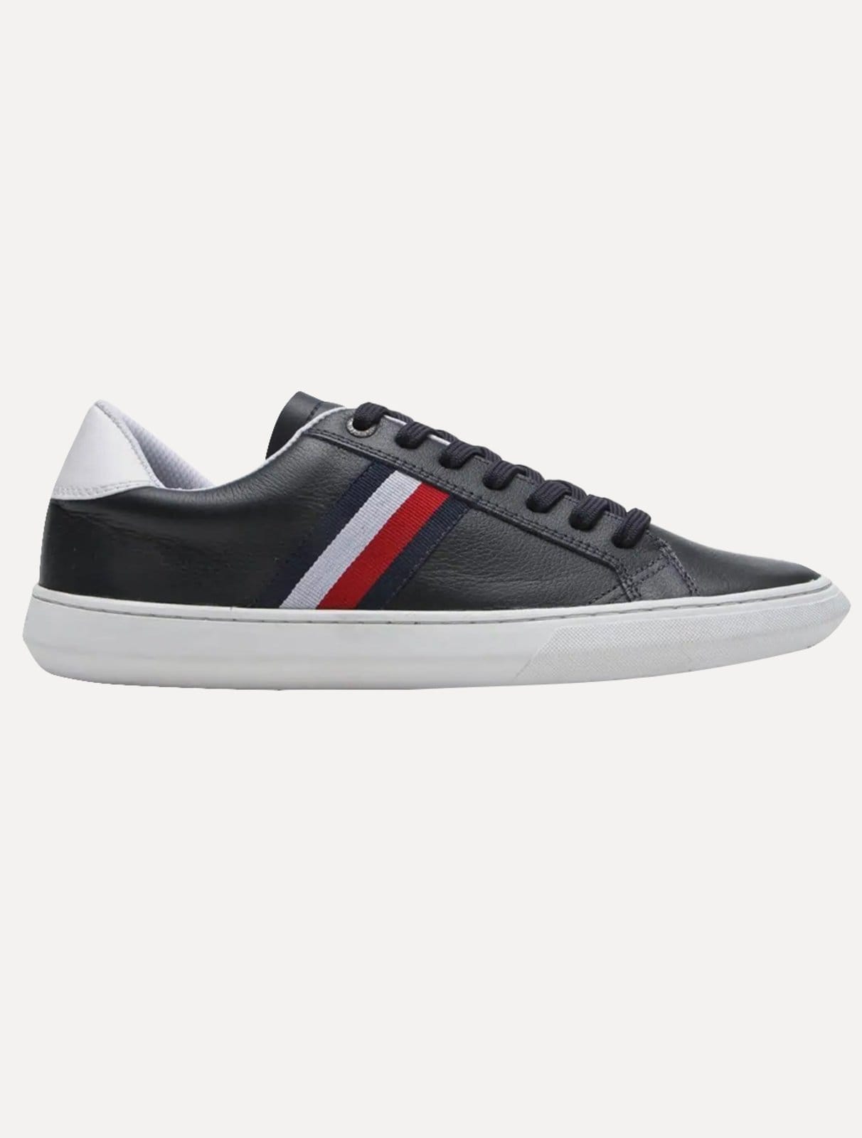 Tênis Tommy Hilfiger Masculino Couro Daniel 6A2 Escuro