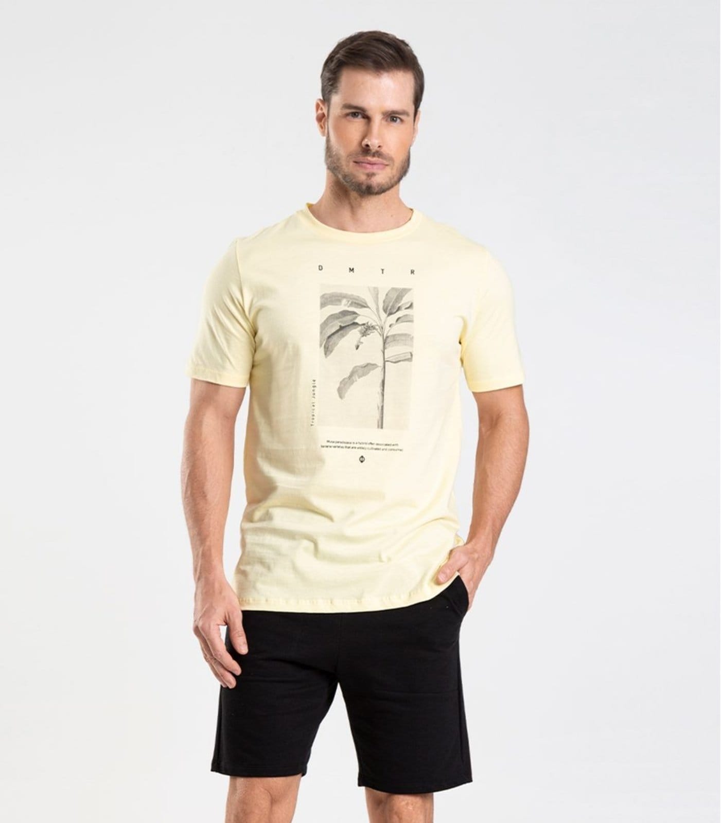 Bermuda em Moletom Masculina Diametro