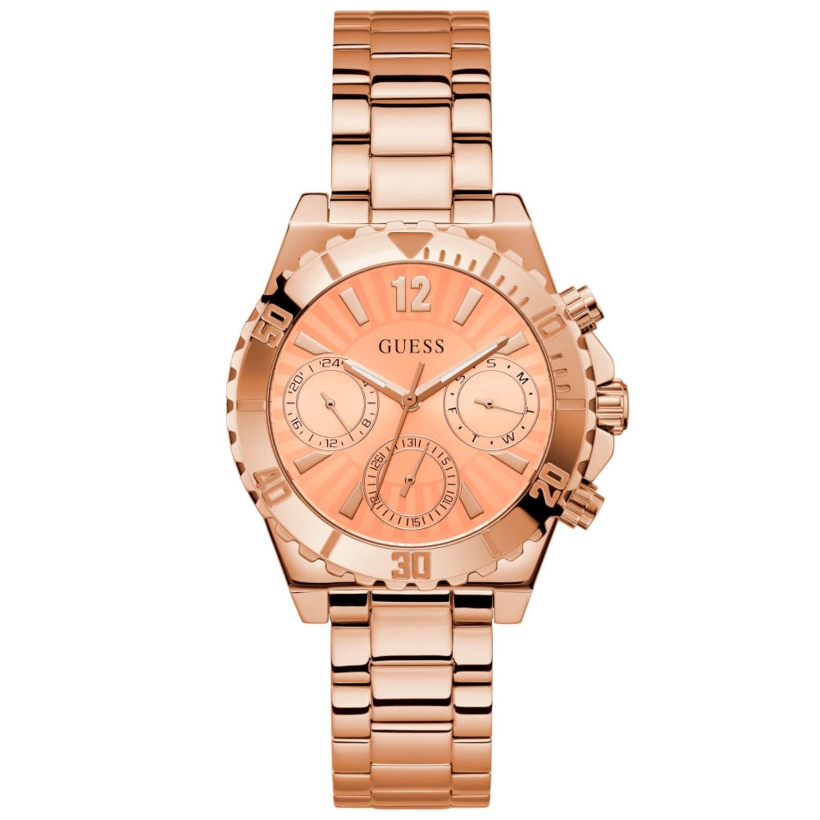 Relógio Guess Feminino Multifunção Rosé