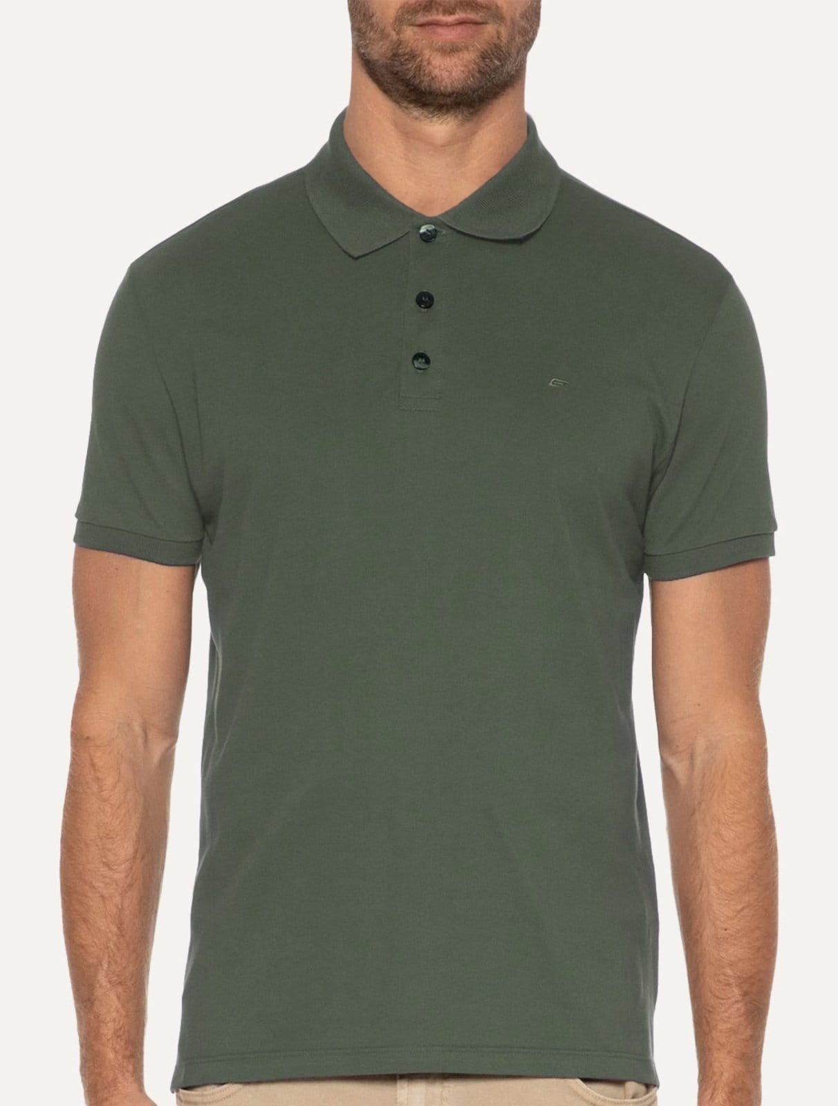 Polo Ellus Masculina Piquet Classic Easa Militar