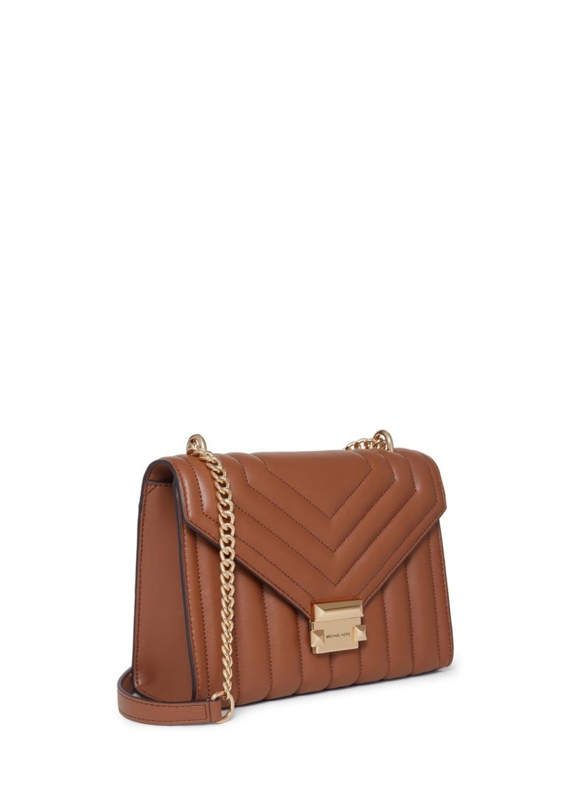 Vista 2 Bolsa De Ombro Whitney Média 35R4gwhl6u230 Michael Kors marrom
