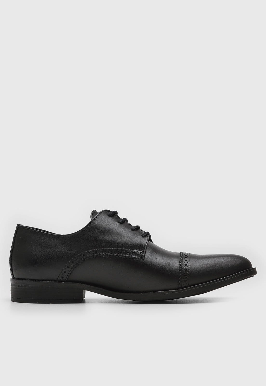 Vista 2 Sapato Social Masculino Dudalina Brogue Dudalina preto