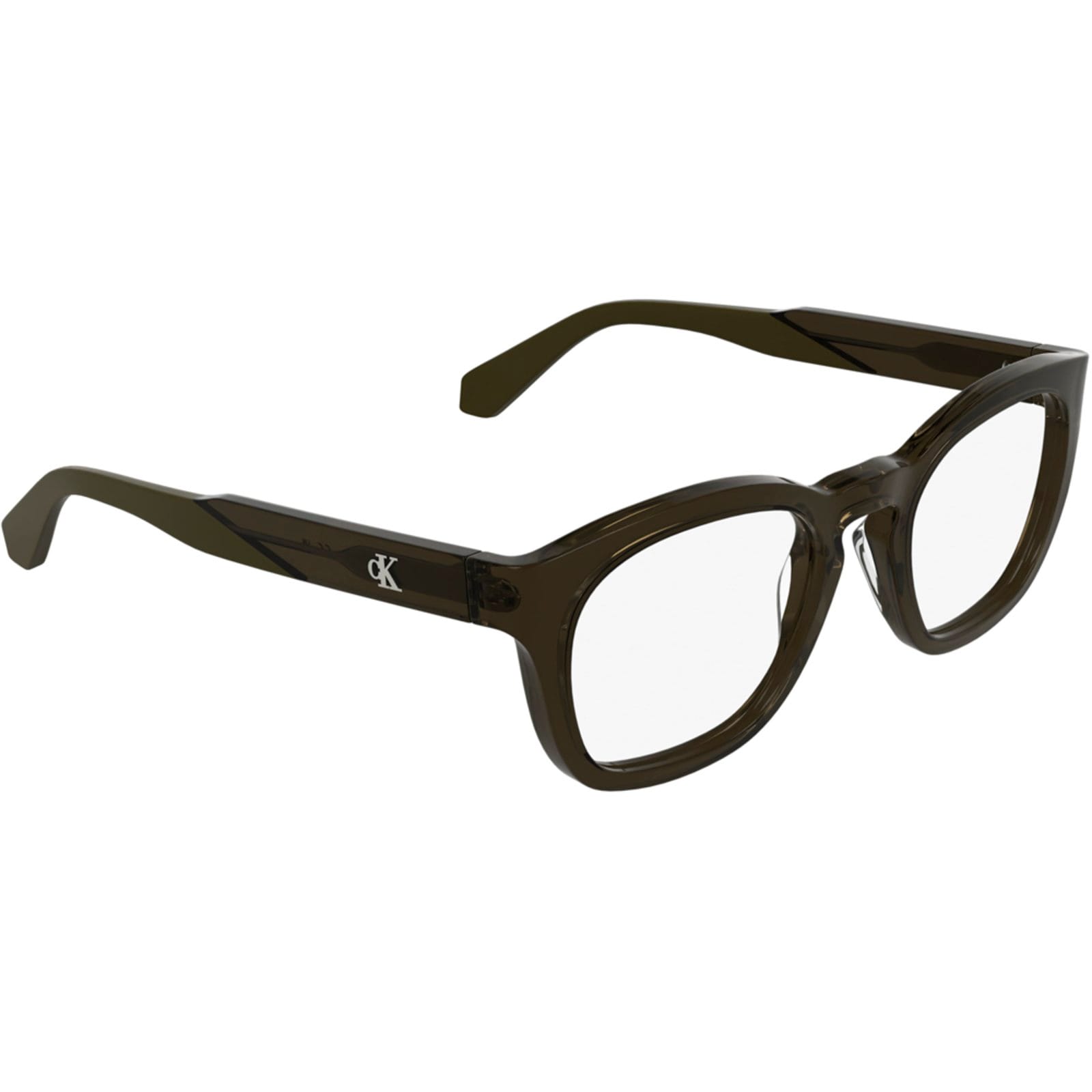 Vista 2 Armação Calvin Klein Jeans 25626 309 Masculino Calvin Klein Jeans marrom