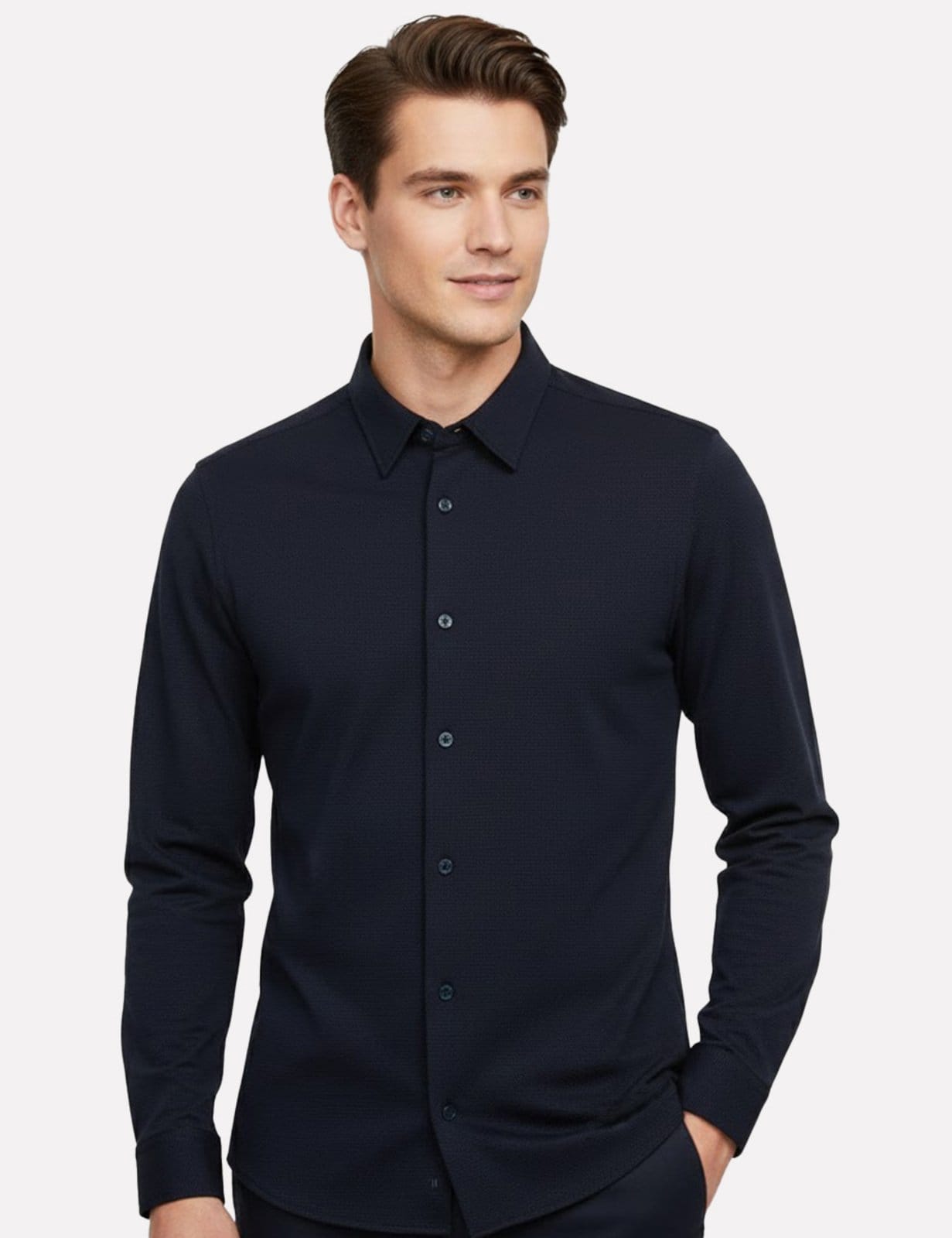 Camisa Hugo Boss Masculina Slim Fit P-Roan-K-F-261
