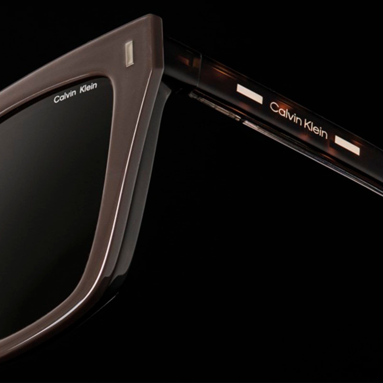 Vista 2 Armação de Óculos Clip On Calvin Klein CK24550 Mag Set 206 Calvin Klein marrom