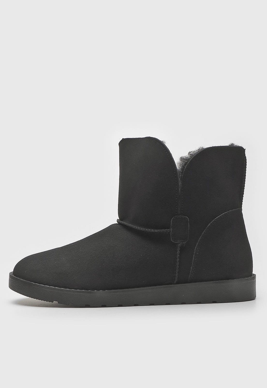 Bota Mooncity Pelos Preta