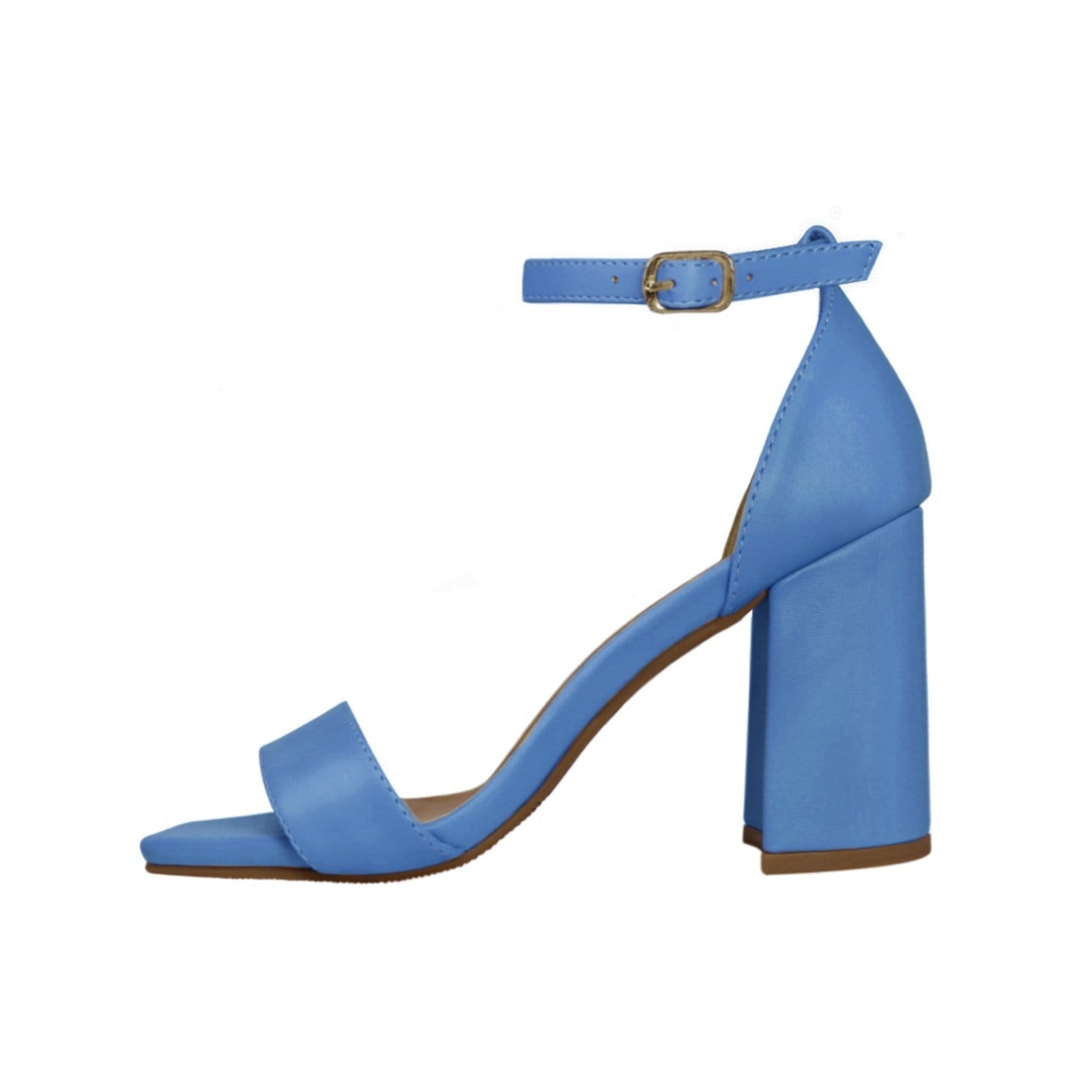 Vista 2 Sandália Salto Alto Grosso Luiza Sobreira Mod. 2227 Luiza Sobreira azul