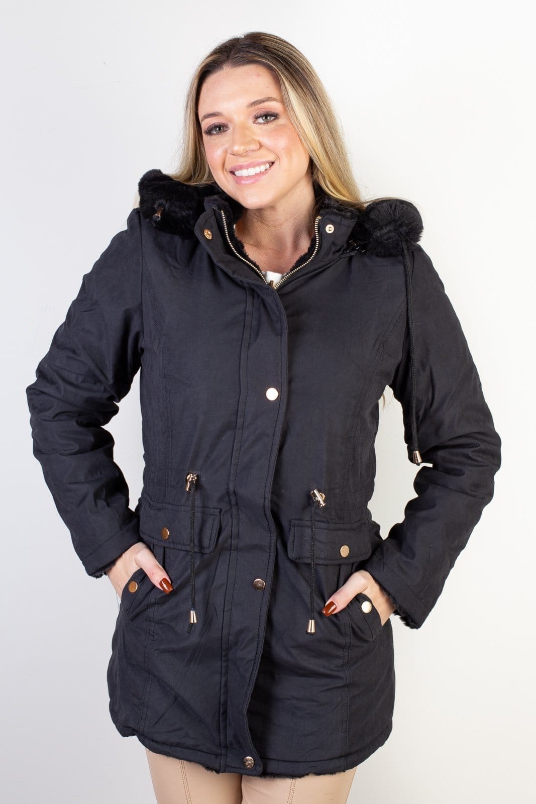 Jaqueta Enluaze Feminina De Sarja Reversível 84282