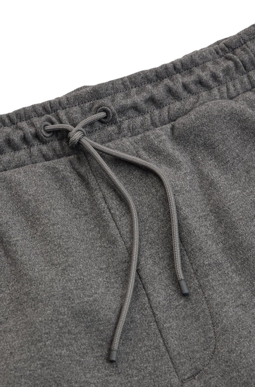 Vista 2 Calça Tracksuit Em Algodão Com Logo Curvo Boss cinza