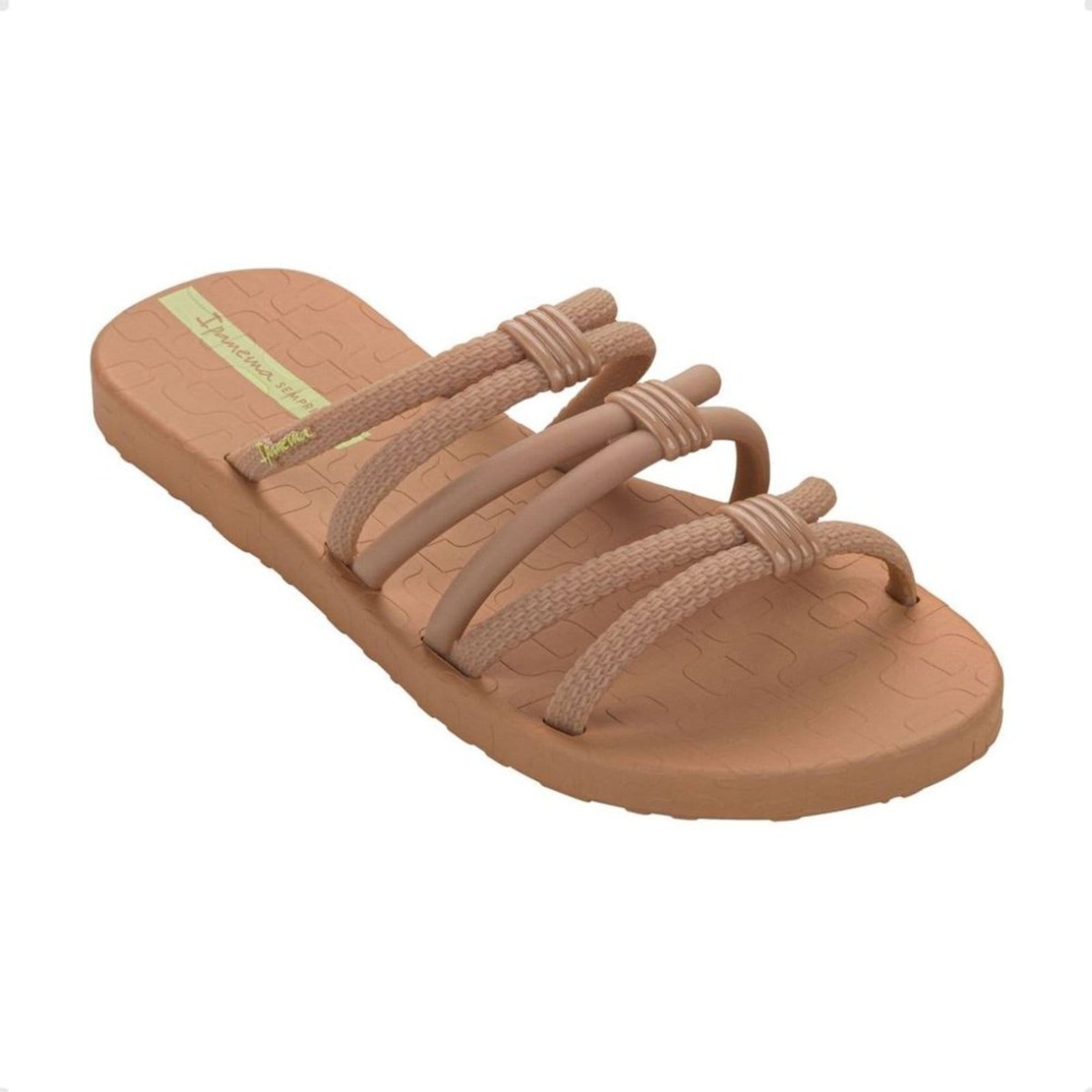 Vista 2 Chinelo Feminino Slide Ipanema Sempre Nova Nude Ipanema bege nude