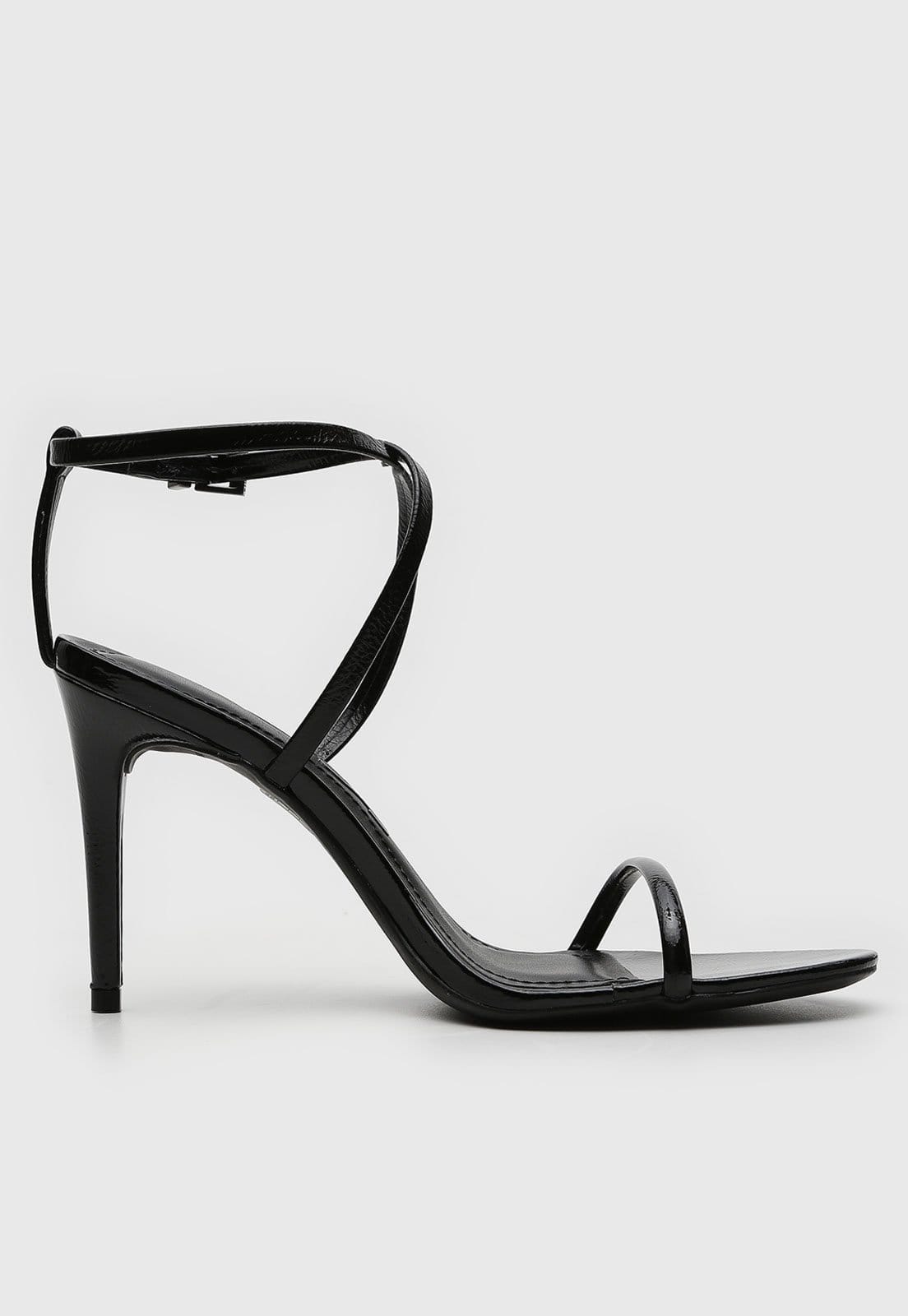 Vista 2 Sandália Santa Lolla Verniz Preta Santa Lolla preto