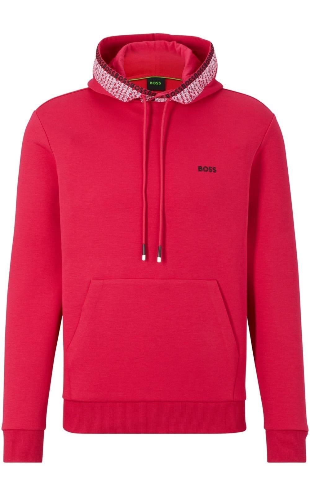 Moletom Com Capuz Com Caimento Regular E Cordão De Dois Tons