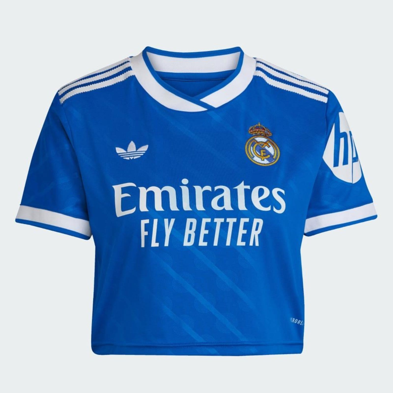 Vista 2 Camisa 3 Cropped Real Madrid 25/26 adidas Performance Adidas azul