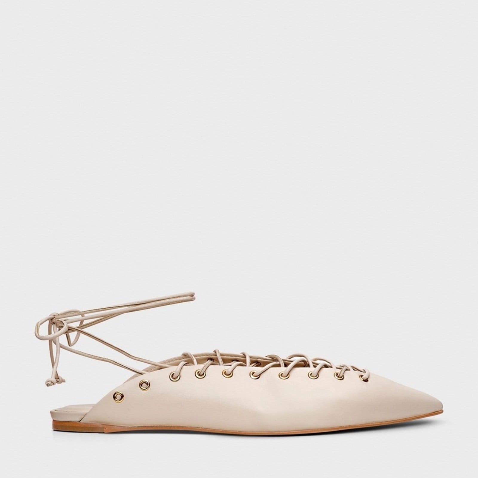 Sapatilha Slingback Carrano 507090 Off White