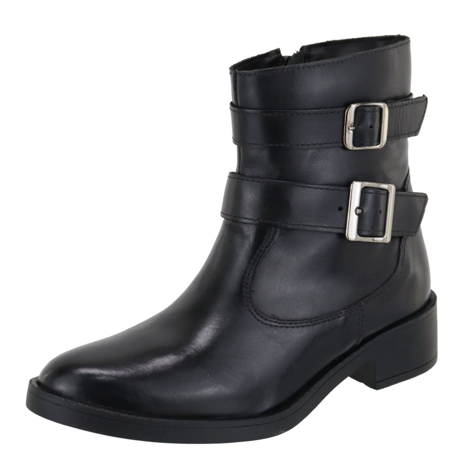 Bota em Couro Cano Curto Feminina Lançamento Tellini Store