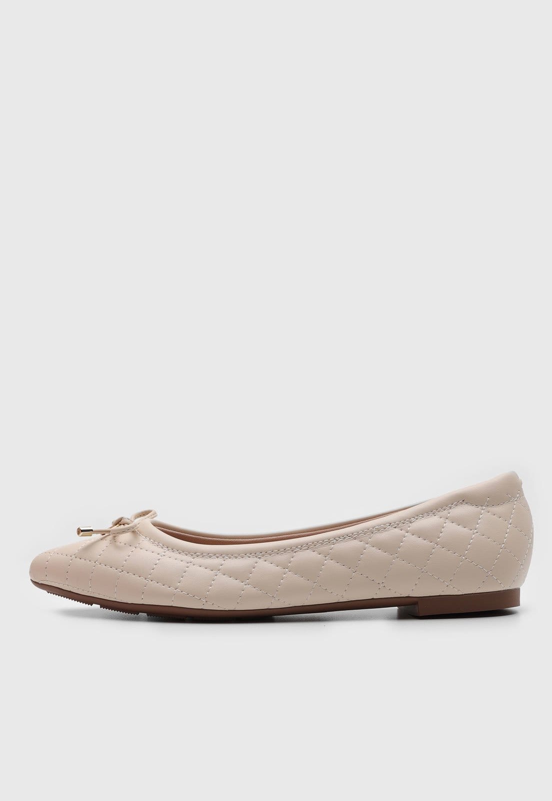 Sapatilha Modare Matelassê Off-White