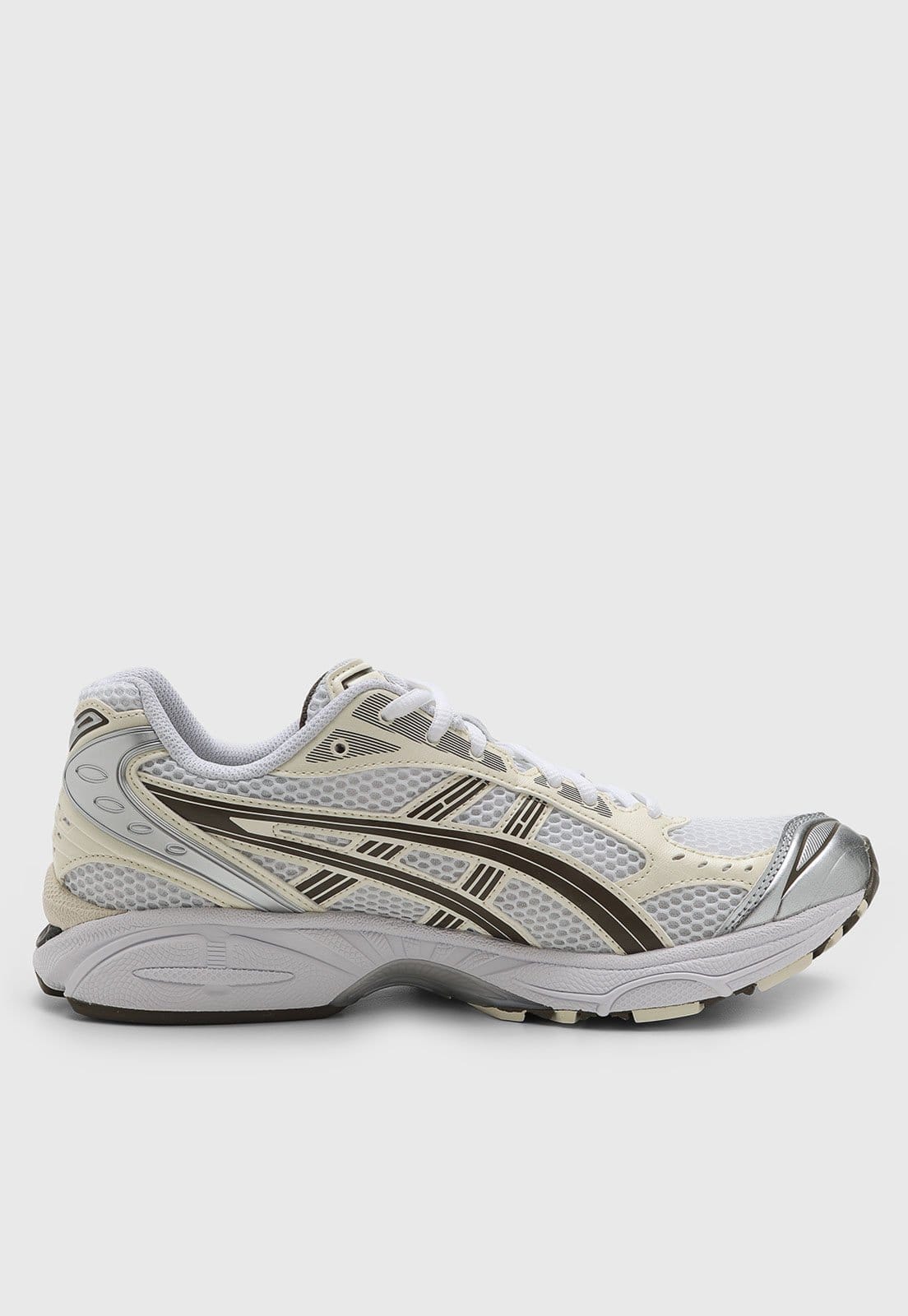 Vista 2 Tênis Masculino Asics Gel Kayano 14 Prata ASICS cinza